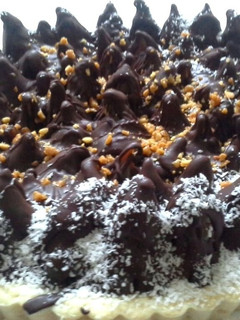 Una foto de Tarta Copitos de Dulce de Leche o Torta Bombón!!