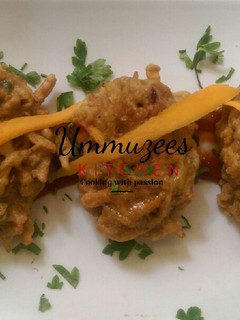 A picture of Potato and Carrot Fritters.