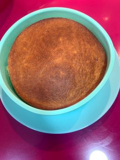 Una foto de Bizcocho de plátano y avena en airfryer