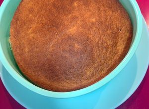 Foto principal de Bizcocho de plátano y avena en airfryer