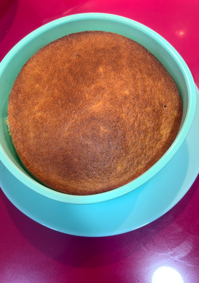 Una foto de Bizcocho de plátano y avena en airfryer