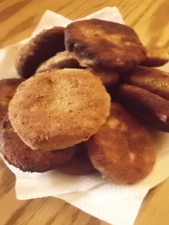 Una foto de Croquetas de puré sobrante