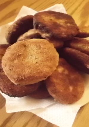 Una foto de Croquetas de puré sobrante