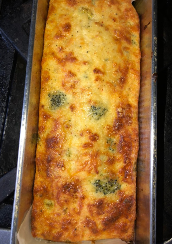 Una foto de Soufflé de brócoli