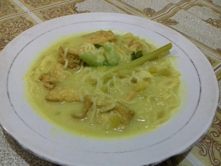 Langkah Gampang Membuat Resep Pare Mie Tahu Kuah Kuning yang Uenak Anti Ribet, Bikin Ngiler