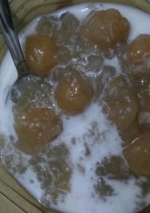 Foto resep Bubur Cendil Ubi Merah