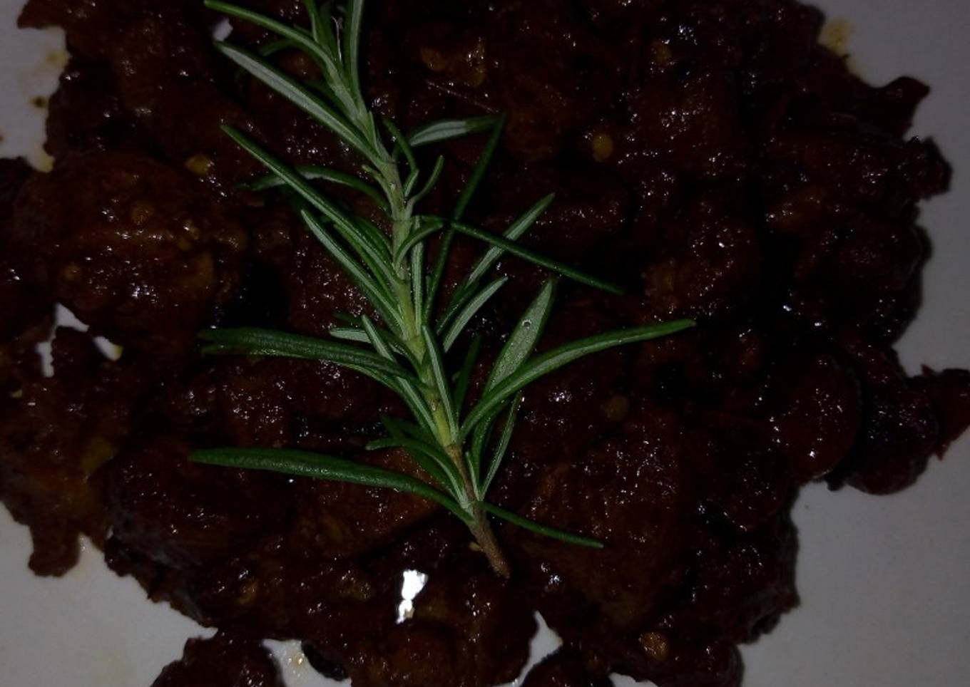Pork wet fry. #authormarathon
