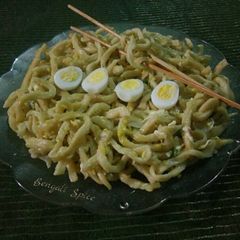 A picture of Home Made Chinese Egg Noodles 🍝.