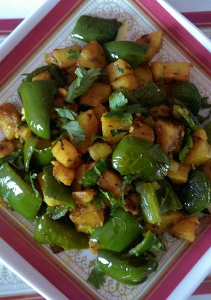 A picture of Capsicum fried.