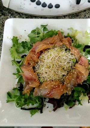 Una foto de Ensalada de caballa