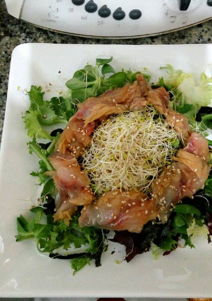 Una foto de Ensalada de caballa