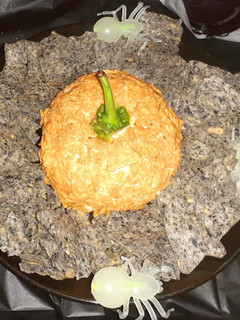 A picture of Pumpkin Cheese Ball.