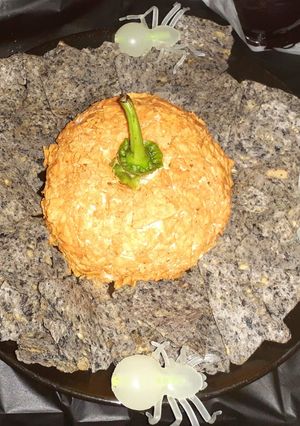 A picture of Pumpkin Cheese Ball.