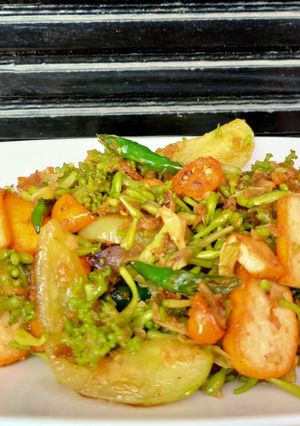 Foto resep Tumis Bunga Pepaya