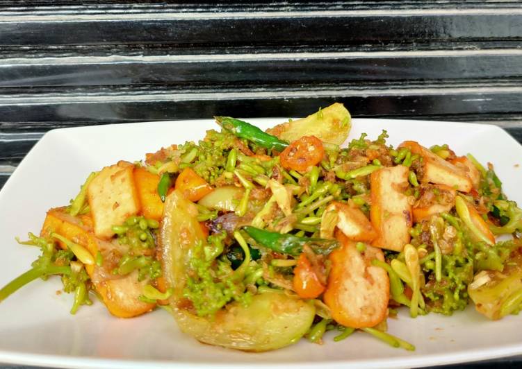Tumis Bunga Pepaya