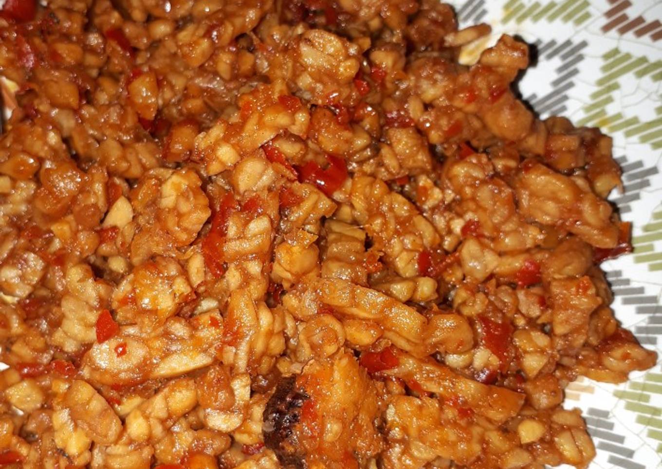 Orek Tempe Kering Simple dan Enak 😊