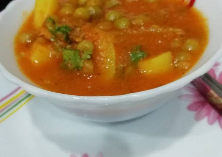 Recipe of Speedy Aloo Matar