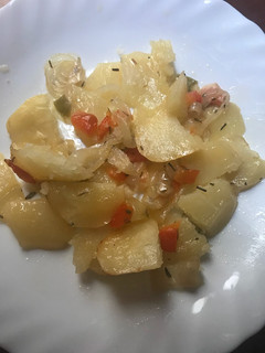Una foto de Patatas a lo pobre