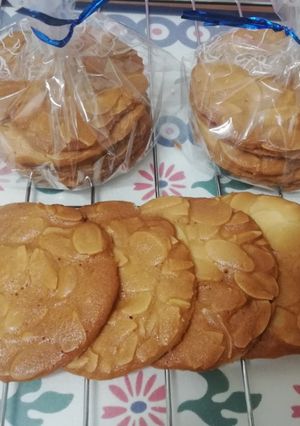杏仁薄餅 的食譜成品照片