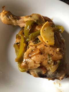 Una foto de Pollo al horno
