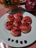 Dragon Fruit Choux (Kue Soes Buah Naga)