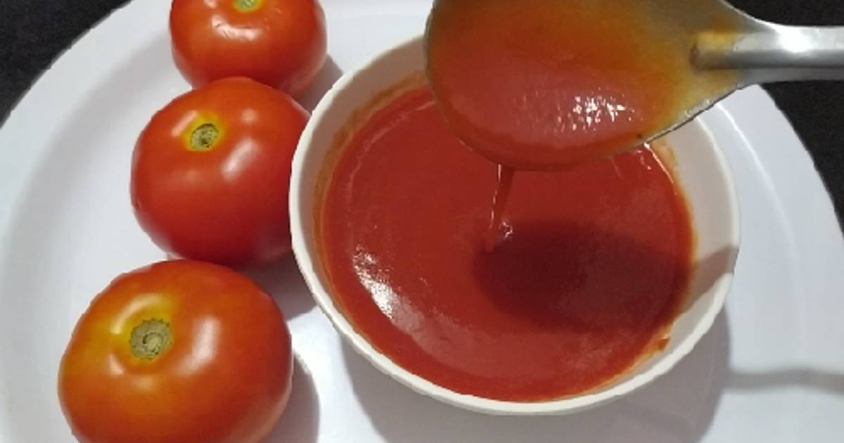 Tomato sauce (No onion No garlic) Recipe by Rashmi Rao Cookpad