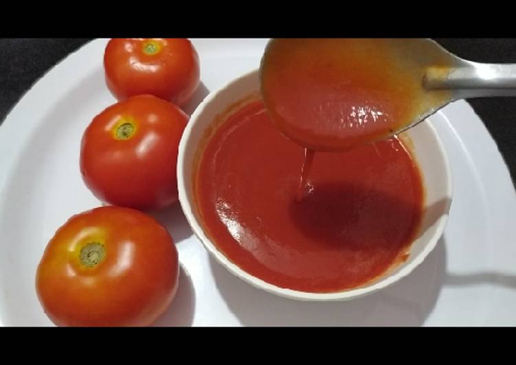 Recipe of Quick Tomato sauce (No onion - No garlic)