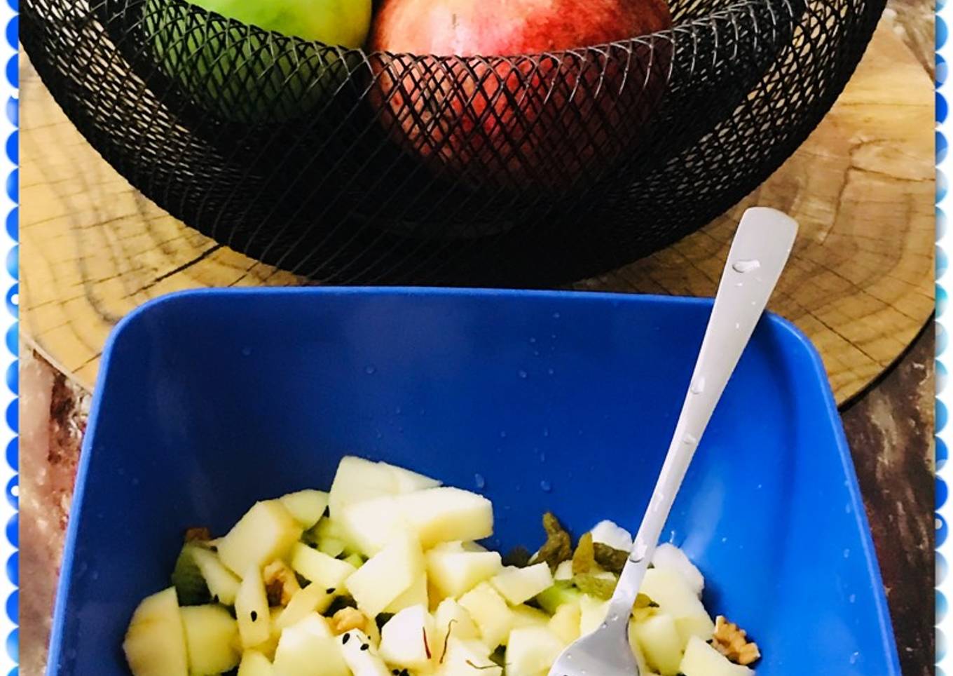 Mixed fruits & walnut salad