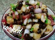A picture of aloo chana