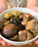 【老菜脯栗子香菇排骨湯】補腎養肺又好喝