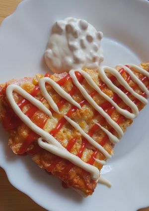 Pizza. Glutén és laktózmentes recept fotója