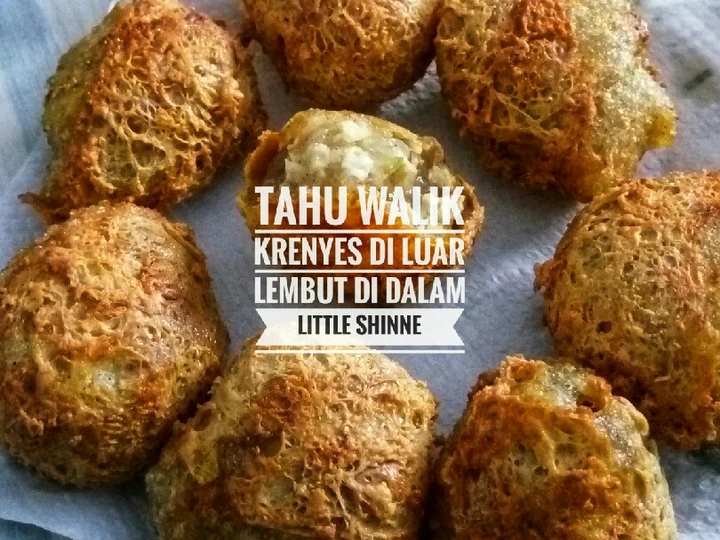 Langkah Mudah untuk Membikin Resep Tahu Walik Krenyes di Luar Lembut di Dalam yang Lezat Sekali Anti Ribet, Lezat