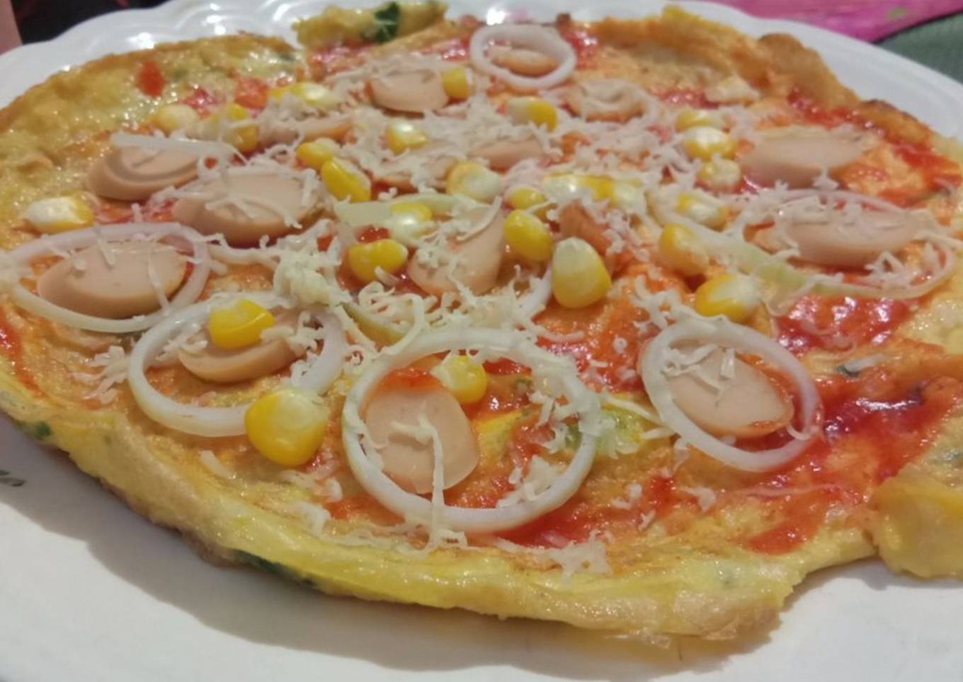 Special Egg pizza by nani🌼