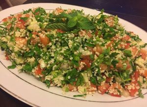 Una foto de Tabulé (ensalada Libanesa)