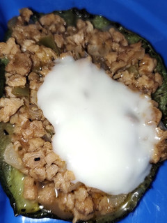 Una foto de Zapallitos rellenos con soja