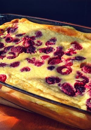 Málnás tejpite recept fotója