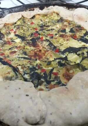 Una foto de Tarta de brócoli
