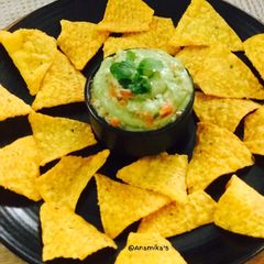 A picture of Yam/Suran Guacamole.