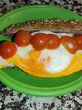 Bocadillo con huevos