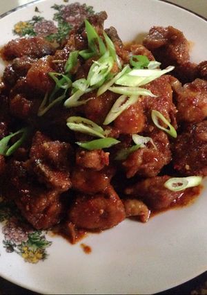 Foto resep Fire chicken aka ayam mercon