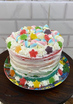 Foto resep Rainbow cake