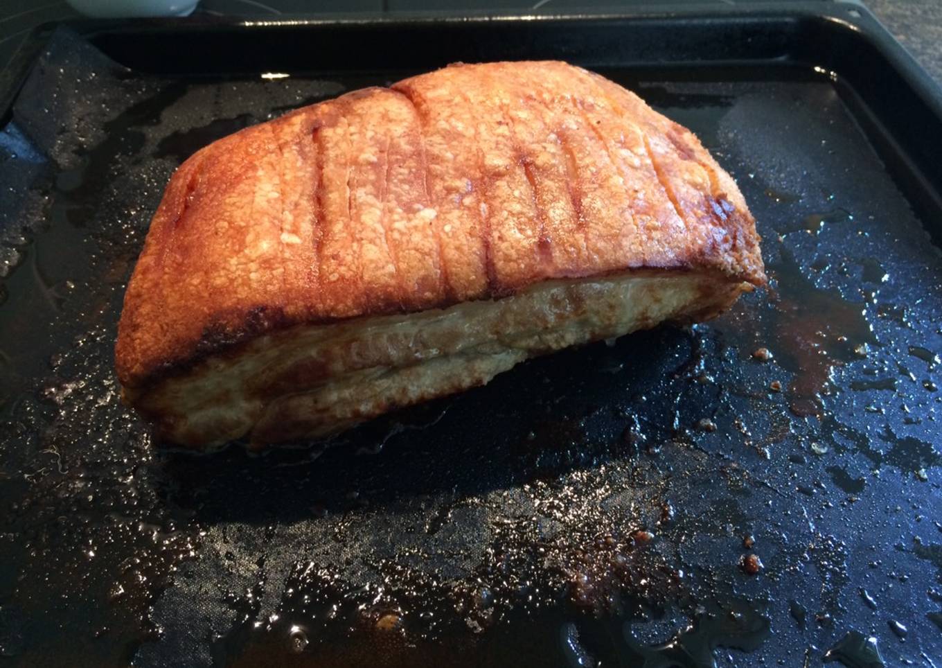 Pork Belly Kriuk (Daging babi dengan kulit yg kriuk)