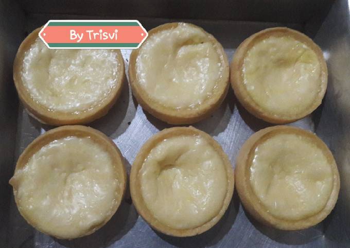 Pie Susu Keju teflon/happy call dengan kulit pie Bonchef