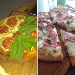 Una foto de Pizza