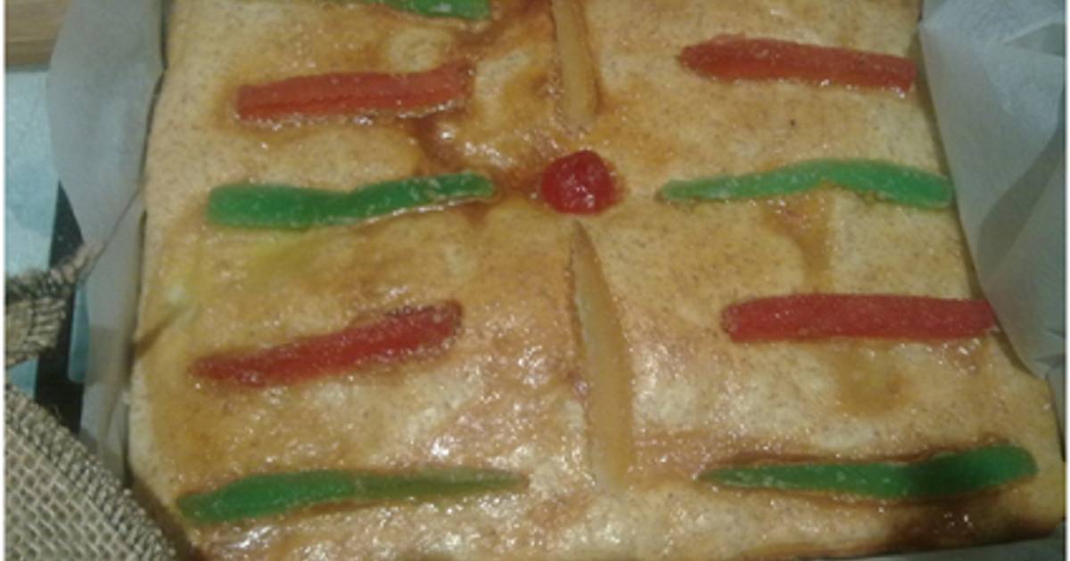 Empanada de manzana y ciruelas Receta de jorbasmar- Cookpad
