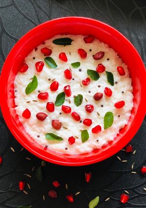 कर्ड राइस (curd rice recipe in hindi) रेसिपी मुख्य फोटो