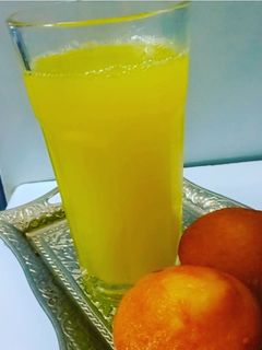 عکسی از دستور آب سیب طبیعی