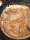 Gambas au whisky