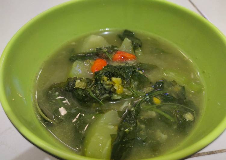 Sayur Menir Bayam Labu siam