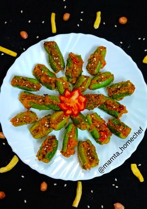 A picture of Stuffed Ivy Gourd Sabji.
